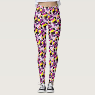 Retro 80's Aesthetic Leggings