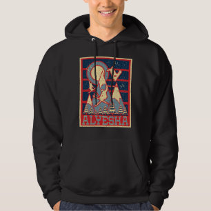 Retro 80s Alyeska Ski T-Shirt Hoodie