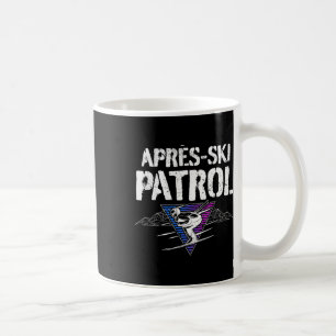 Retro 80s Apres Ski Patrol Vintage Coffee Mug