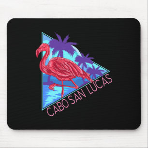 Retro 80s Beach Vintage Vacation Cabo San Lucas Me Mouse Mat