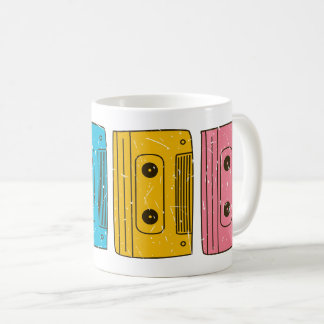 Retro 80s Cassette Tape Mix Tape Nostalgia Gen X Coffee Mug