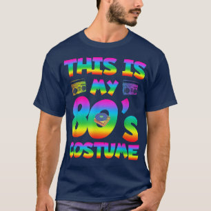 Retro 80s Costume Party Disco 1980s Music Love T-Shirt