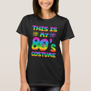 Retro 80s Costume Party Disco 1980s Music Love T-Shirt
