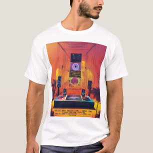  Retro 80s DJ Vibe T-Shirt Design