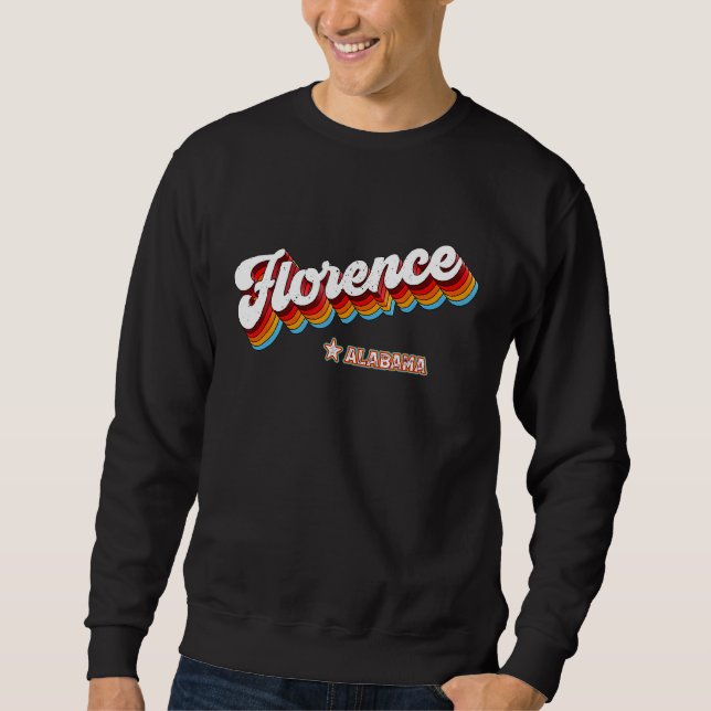 Retro 80s Florence Alabama Al Sweatshirt (Front)