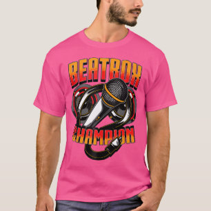Retro 80S Hip Hop Fans Beatbox Champion Graphic T-Shirt