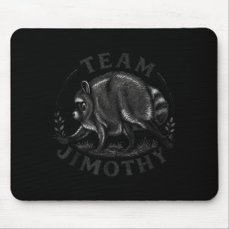 Retro 80s Jimothy Racoon Design 2 Mouse Mat