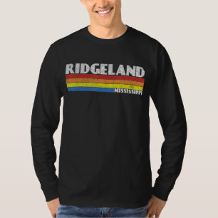 Retro 80s Mississippi MS Souvenir Ridgeland T-Shirt