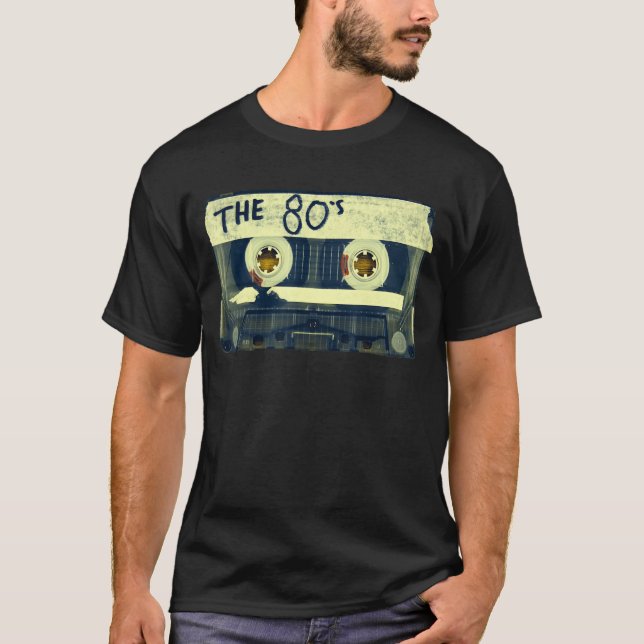 Retro 80's Mix Tape T-Shirt (Front)
