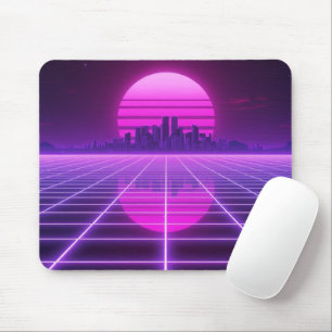 Retro 80s Neon Gel Mousepad