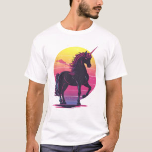 Retro 80s Neon Unicorn (1) T-Shirt