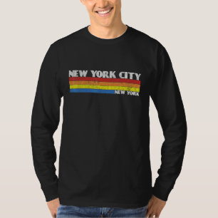 Retro 80s New York City NY Souvenir T-Shirt
