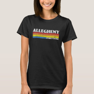 Retro 80s Pennsylvania PA Souvenir Allegheny T-Shirt