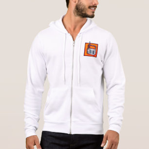 Retro 80s Pop Art Radio Vibrant Vintage Hoodie