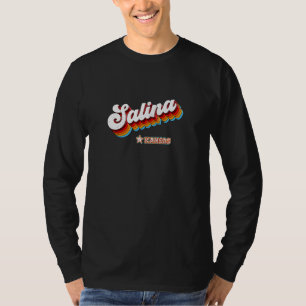 Retro 80s Salina Kansas Ks T-Shirt