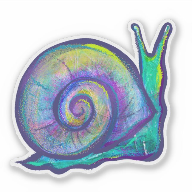 Retro 80s Snail                                    (Front)
