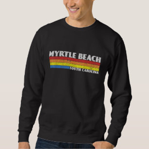 Retro 80s South Carolina SC Souvenir Myrtle Beach Sweatshirt