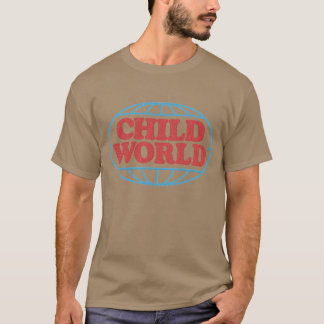 Retro 80s-style CHILD WORLD T-Shirt