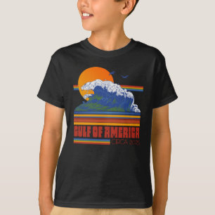 Retro 80s Style Gulf Of America Circa 2025 T-Shirt