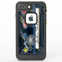Retro 80s T3 Audiotape cassette iPhone Case