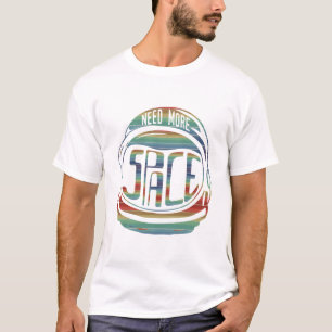 Retro 80s Vaporwave Tropical Need More Space T-Shirt