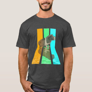 Retro 80s Vintage Style Skinny Pig T-Shirt