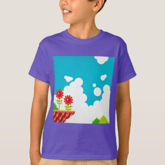 Retro 8-Bit Video Game Inspired Kids T-Shirt