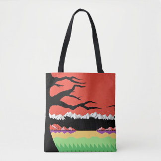 Retro 8-Bit Video Game Inspired Tote Bag