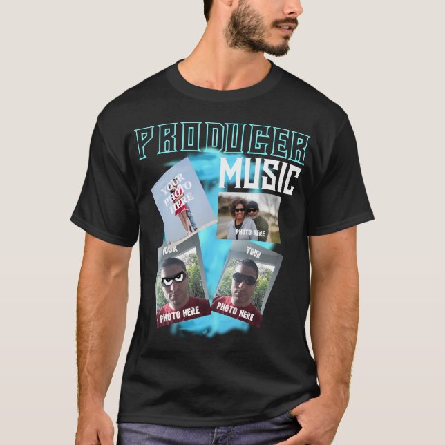 Retro 90's 00's Music and Entertainment PHOTO  T-Shirt (Front)