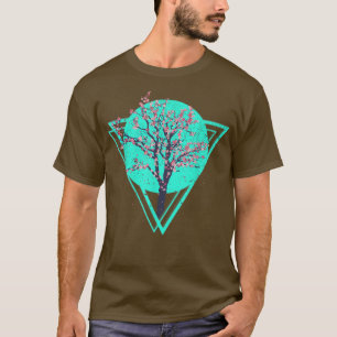 Retro 90s Art Japan Flower Sakura Vaporwave Cherry T-Shirt