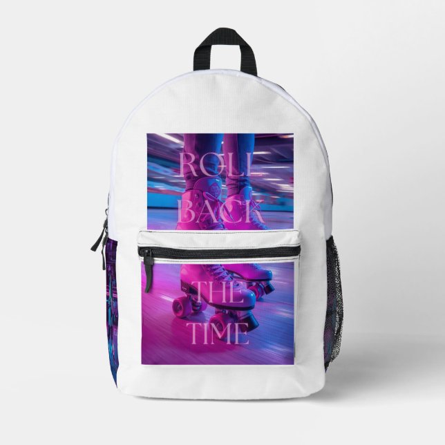Retro 90s BackPack Neon Streetwear Bag (Front)