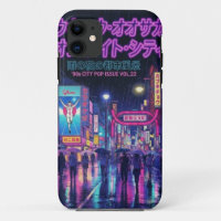 Retro 90s City Pop Night: Neon Tokyo & Osaka Rain