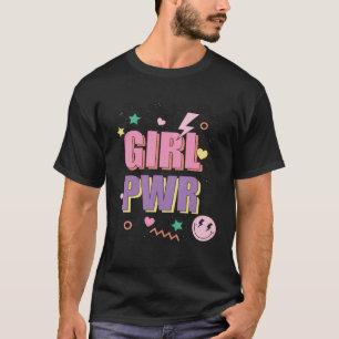 Retro 90s GRL PWR Nineties Vibes Girl 90 Power T-Shirt