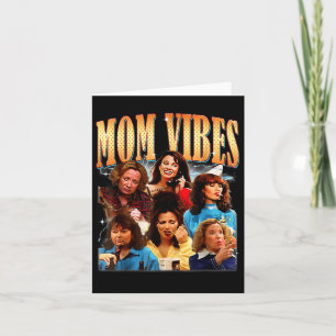 Retro 90s Mum Vibe Shirt Mothers Day Funny Mum Card
