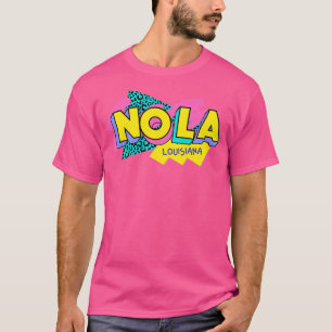 Retro 90s New Orleans NOLA Rad Memphis Style 90s T-Shirt