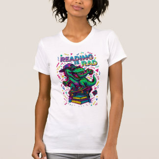 Retro 90s Nostalgia Reading Shirt - Women's Cut