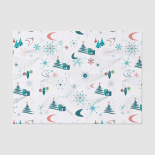 Retro A Go-Go Christmas Tissue Paper