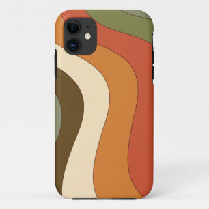 Retro abstract 70s 60s 80s 50s iPhone 11 case