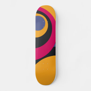 Retro Abstract Art 2 Skateboard