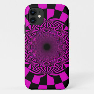 Retro Abstract Art Design 3 iPhone 11 Case
