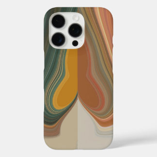 Retro Abstract Art Print iPhone 16 Pro Case