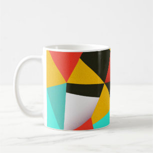 Retro Abstract: Colourful Blend. Coffee Mug
