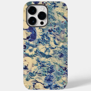 Retro Abstract Flowers Butterfly Artwork Garden Case-Mate iPhone 14 Pro Max Case