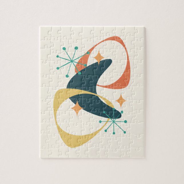 Retro Abstract Jigsaw Puzzle (Vertical)