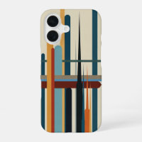 Retro Abstract Vertical Bars
