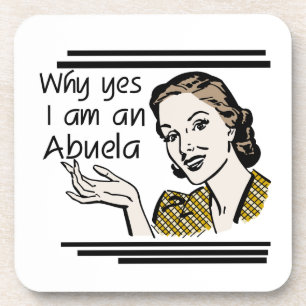 Retro Abuela Gits Coaster
