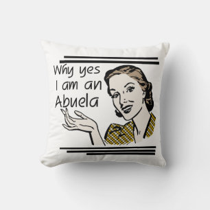 Retro Abuela Gits Cushion