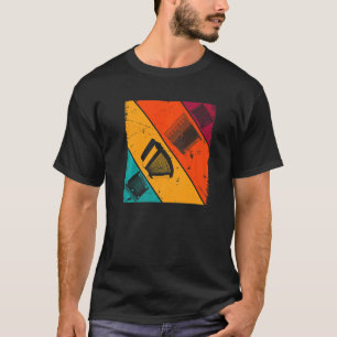 Retro Accordion Musician Harmonica Accordionist T-Shirt