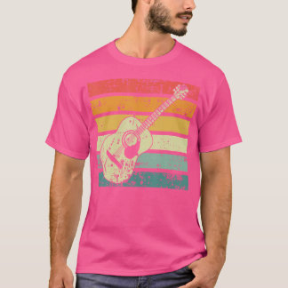 Retro Acoustic Guitar T-Shirt