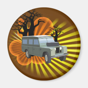 Retro Adventure Magnet